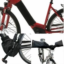 NC-17 E- Vélo Thermo Cover Set III Noir