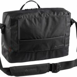 VAUDE Cyclist Messenger Waxed Large Sac à Bandoulière Sacoche Arrière Noir