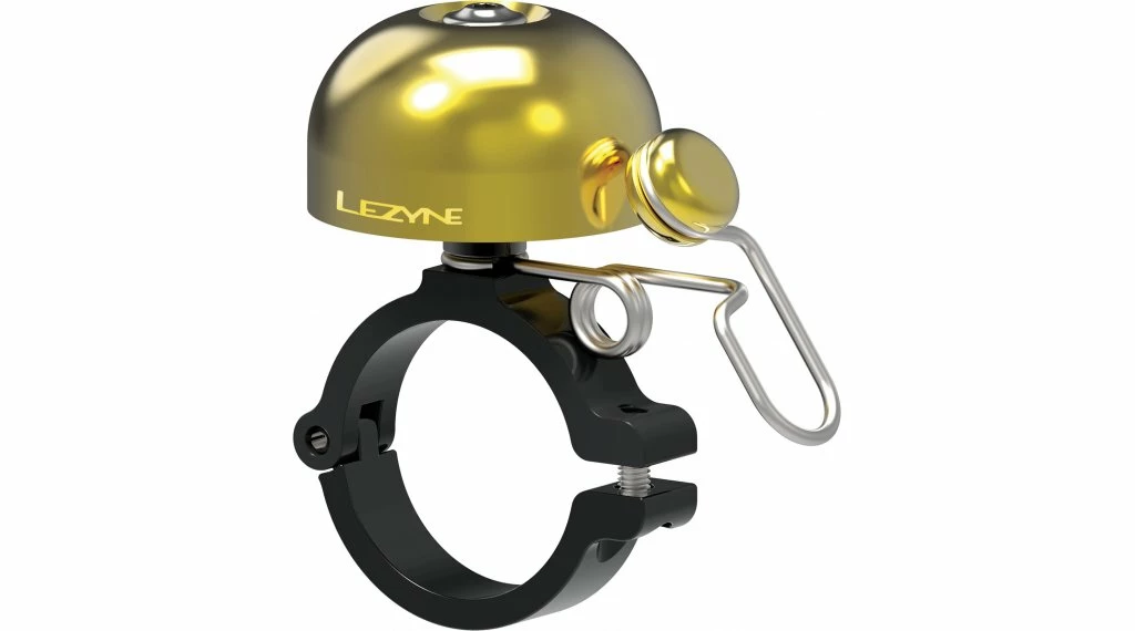 Lezyne Classic Stainless Brass Sonnette 1 Lezyne Classic Stainless Brass Sonnette